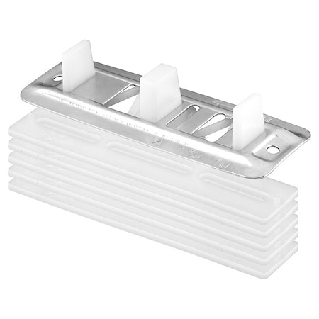 Primeline Tools Nylon Adjustable Floor Guide and Carpet Riser, White and Metallic (1 Set) N 6661