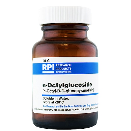 Rpi n-Octylglucoside, 10g, Powder N02007-10.0