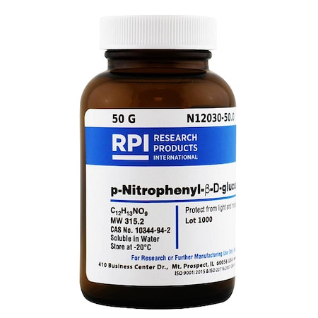 Rpi 4-Nitrophenyl-B-D-glucuronide (NPG), 50g N12030-50.0