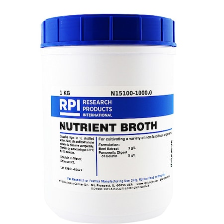 Rpi Nutrient Broth, 1kg N15100-1000.0