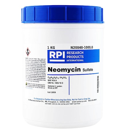 Rpi Neomycin Sulfate, 1kg N20040-1000.0