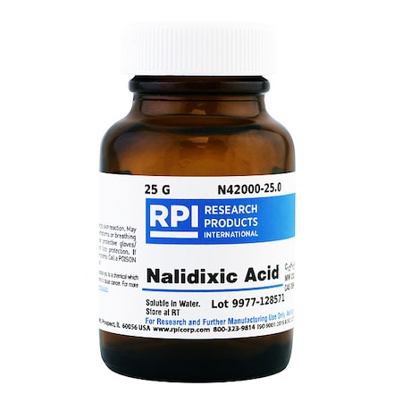 Rpi Nalidixic Acid, 25g N42000-25.0