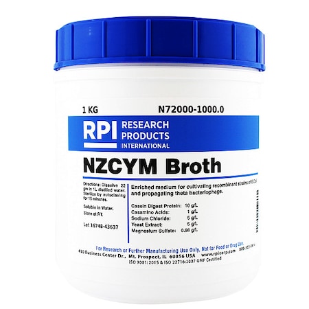 Rpi NZCYM Broth, 1kg N72000-1000.0
