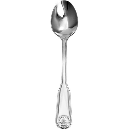 Iti Dessert Spoon, 6 7/8 in L, Silver, PK12 NA-114