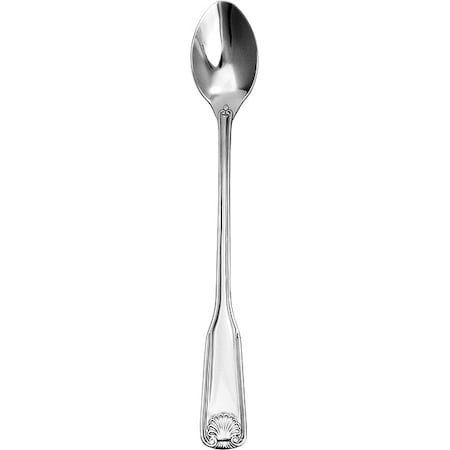 Iti Ice Tea Spoon, 7 5/8 in L, Silver, PK12 NA-115