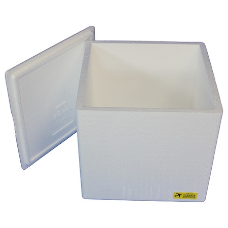 Polar Tech Industries Insulated Overnight Shipping Foam & Carton, 1-2 Day, Color: White ON28C