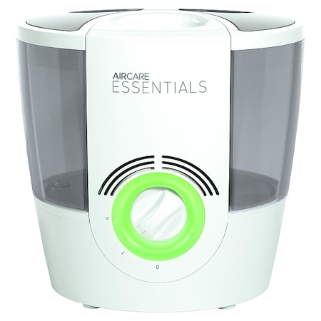 Aircare Essentials Portable Humid, Team, 1gal, White/Gray OWM220AWHT