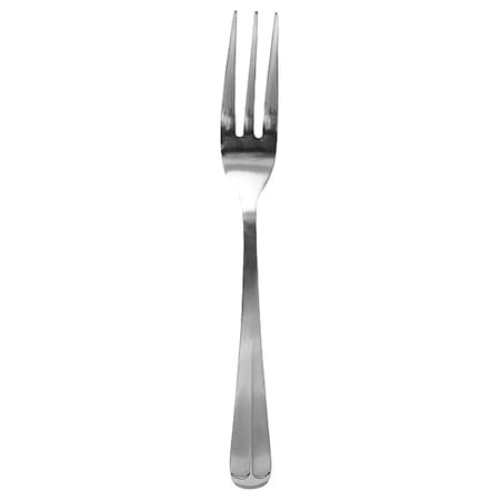 Iti Lunch Fork, 7 3/8 in L, Silver, PK12 OX-228