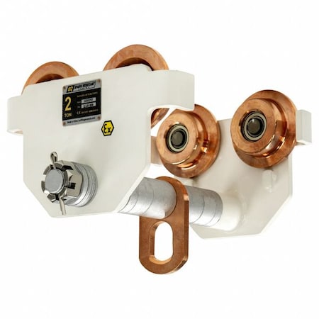 Oz Lifting Products Spark Resistant Push Beam Trolley OZSR2PBT