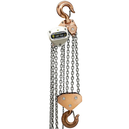 Oz Lifting Products Spark Resistant Chain Hoist OZSR100-20CH