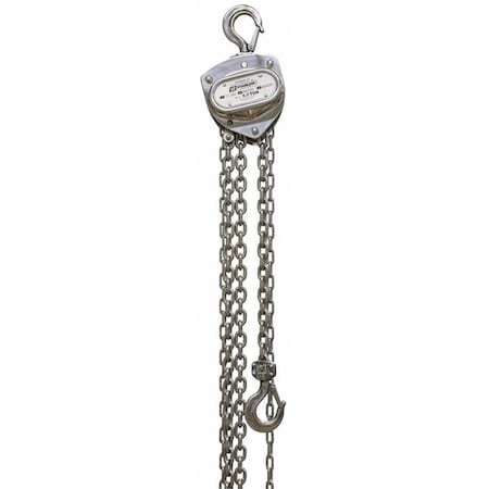Oz Lifting Products Stainless Steel Chain Hoist OZSS005-10CH