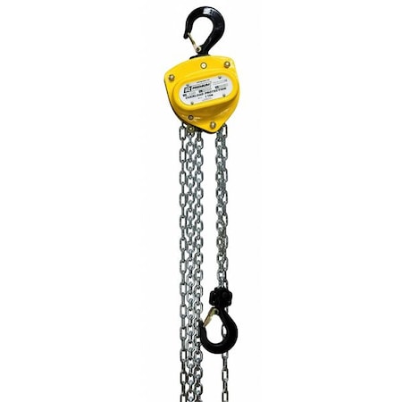 Oz Lifting Products Manual Chain Hoist, 55 lb, 2,000 lb, 1 1/4 in OZ010-30CHOP