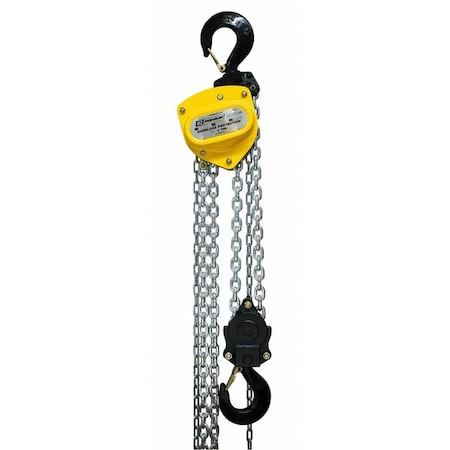Oz Lifting Products Manual Chain Hoist, 58 lb, 2, 30 ft OZ030-30CHOP