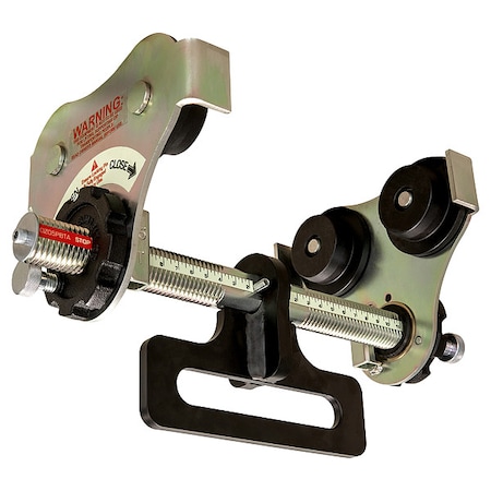 Oz Lifting Products Push Beam Trolley OZ05PBTA-OBH-12