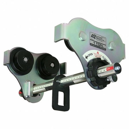 Oz Lifting Products Push Beam Trolley OZ1PBTA-16