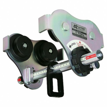 Oz Lifting Products Push Beam Trolley OZ1PBTA-12