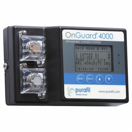 Purafilter Atmospheric Corrosion Monitor, LCD, 1.75"W OG4000