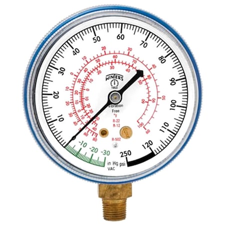 Winters High Side Pressure Gauge, 2-1/2" dia. PFG1731