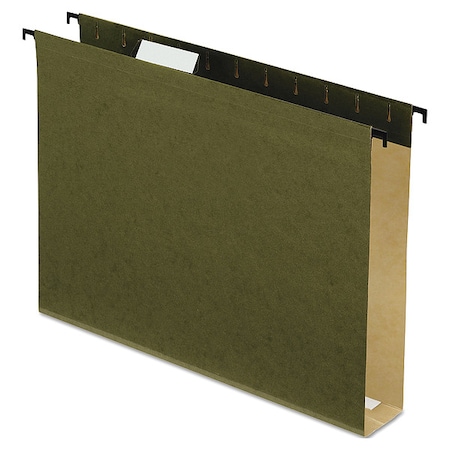 Zoro Select Hanging File Folder, Standard Green, PK20 PFX6152X2