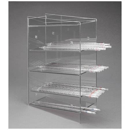 Poltex Serological Pipette Holder 4-Pocket, PETG PGSERPIP4-T