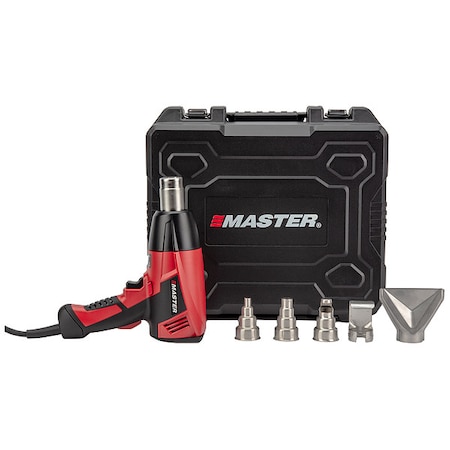 Master Appliance Professional Heat Tool Kit, Corded Powered, 120V AC, Pistol Handle PH-1400A-00-K