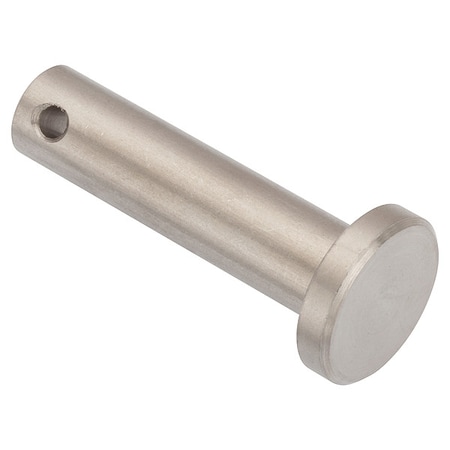 Zoro Select Clevis Pin, 10 mm Dia, Stainless Steel PIN302M10X40