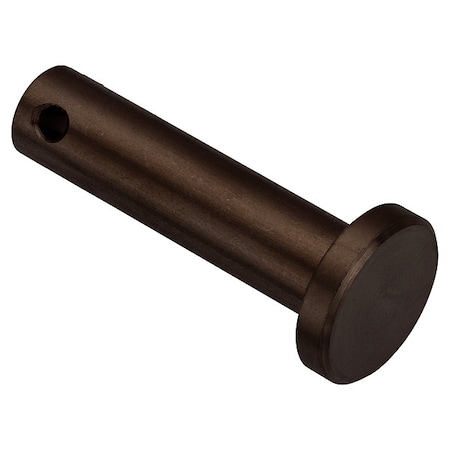 Zoro Select Precision Clevis Pin, 11 mm Dia, Stainless Steel, 1 PK PIN301M10X50-BX