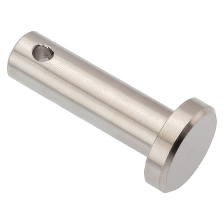 Zoro Select Clevis Pin, 12 mm Dia, Stainless Steel PIN744M12X35