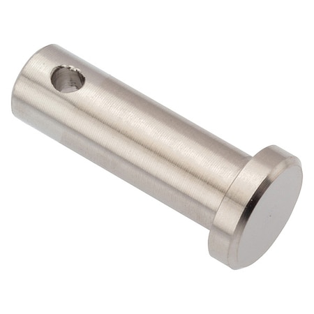 Zoro Select Clevis Pin, 16 mm Dia, Stainless Steel PIN744M16X40