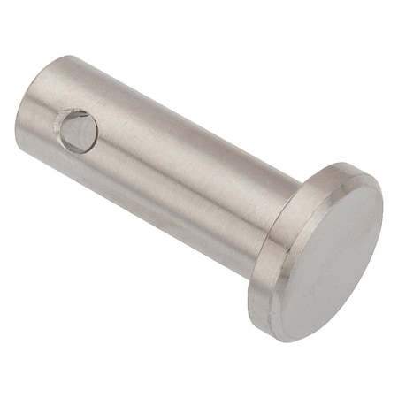Zoro Select Clevis Pin, 20 mm Dia, Stainless Steel PIN302M20X50