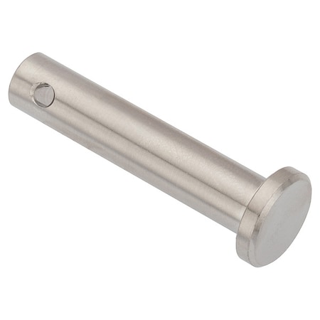 Zoro Select Clevis Pin, 20 mm Dia, Stainless Steel PIN302M20X65