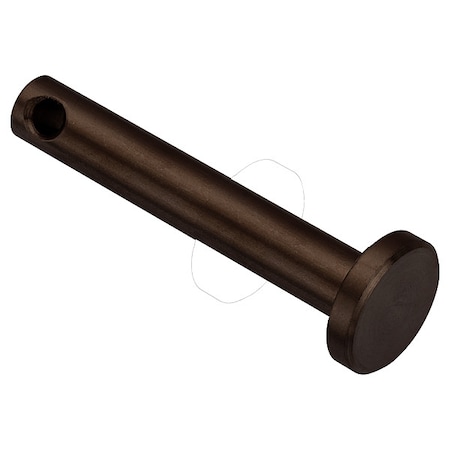 Zoro Select Precision Clevis Pin, 1/8 Dia, Stainless Steel, 1 PK PIN3011816-BX