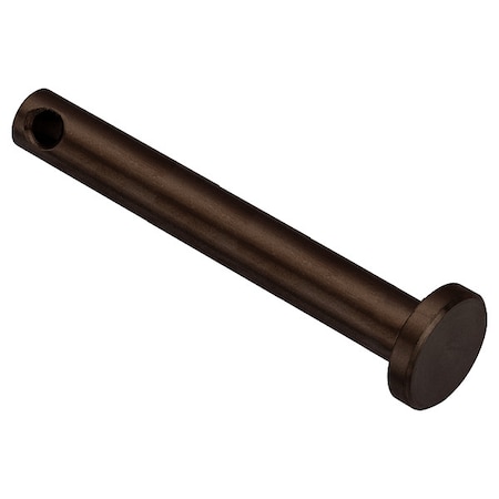 Zoro Select Precision Clevis Pin, 3/16 in Dia, Stainless Steel, 1 PK PIN3013116-BX