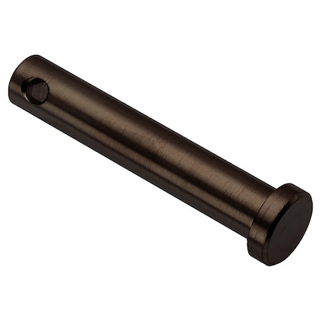 Zoro Select Precision Clevis Pin, 7/16 in Dia, Stainless Steel, 1 PK PIN3017136-BX