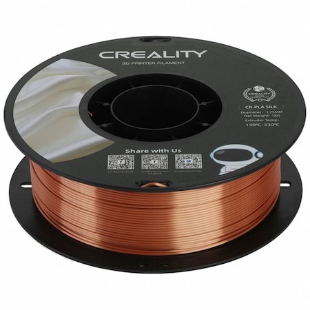 Creality 3D Printer Filament, Red Copper CR-Silk red copper