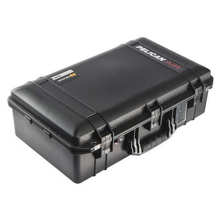 Pelican Black Protective Case, 24.76"L x 15.4"W x 8.24"D 1555AIR