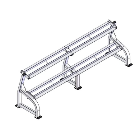 Promaxima Dumbbell Rack, 111" L, 36" H PLR-500A