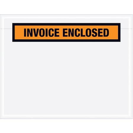 Zoro Select Invoice Envelope, Orange, PK1000 PL23