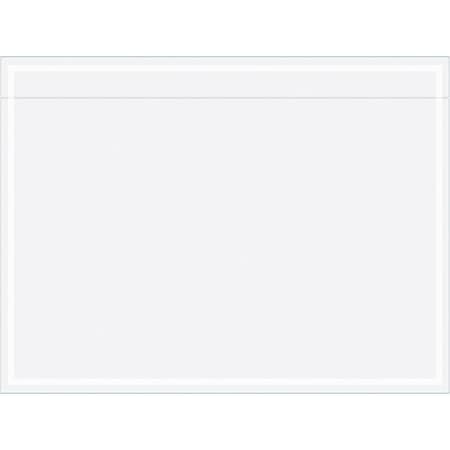 Zoro Select Packing List Envelopes, Clear, PK1000 PL521