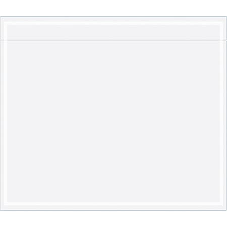 Zoro Select Packing List Envelopes, Clear, PK1000 PL524