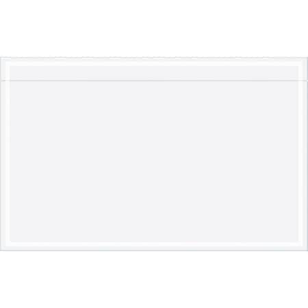 Zoro Select Packing List Envelopes, Clear, PK1000 PL525