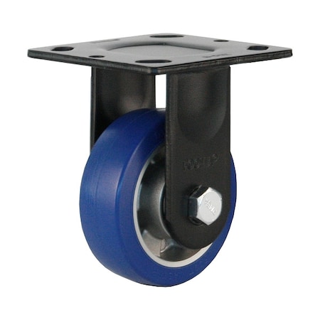 Foot Master Plate Caster, Rigid, Polyurethane, 136mm H PME-100-ARF-MUD