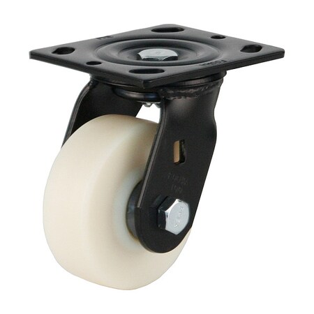 Foot Master Plate Caster, Swivel, Polyurethane, 136mm H PME-100A-SF-MCD