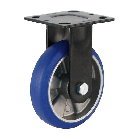 Foot Master Plate Caster, Rigid, Polyurethane, 190mm H PME-150-ARF-MUD