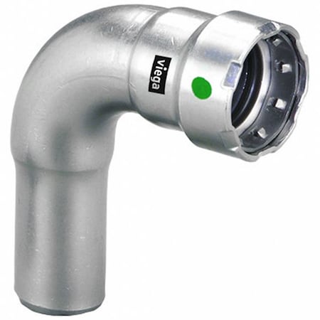 Viega Elbow, SS, FTG 1 1/4 in, FTG 1 1/4 in 90895