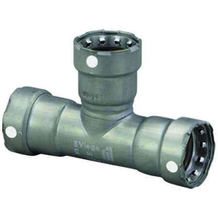 Viega Tee, Steel, Press-fit11/4", 11/4", 3/4" 84385