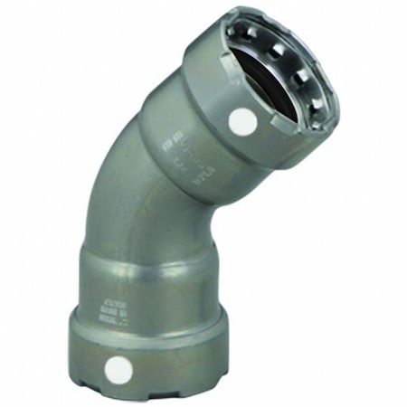 Viega Elbow, Steel, Press-fit 2", Press-fit 2" 84360