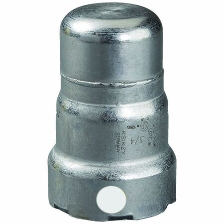Viega Cap, Carbon Steel, Press-fit 3/4 in 84105