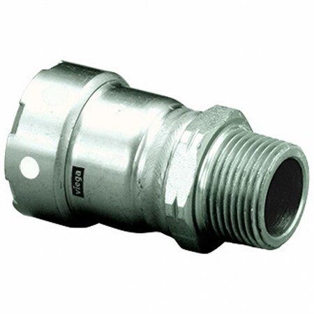 Viega Strt, SS, Press-fit 1 in, MNPT 1 in 91220