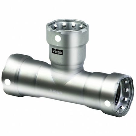 Viega Tee, SS, Press-fit11/2", 11/2", 11/4" 91910